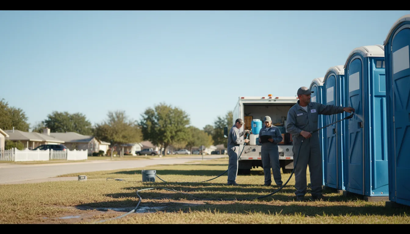 Long-Term Portable Toilet Rental in Yorktown, IA near me